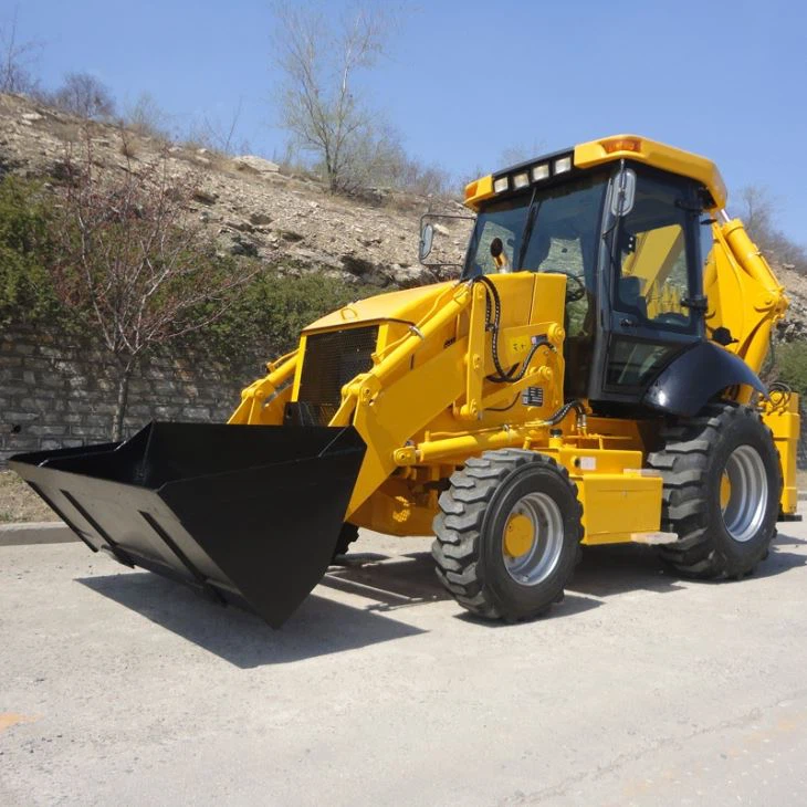 Маленький гидравлический экскаватор-погрузчик  HT380