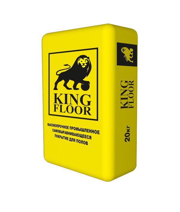 Наливной самовыравнивающийся бетонный полимерцементный пол King Floor