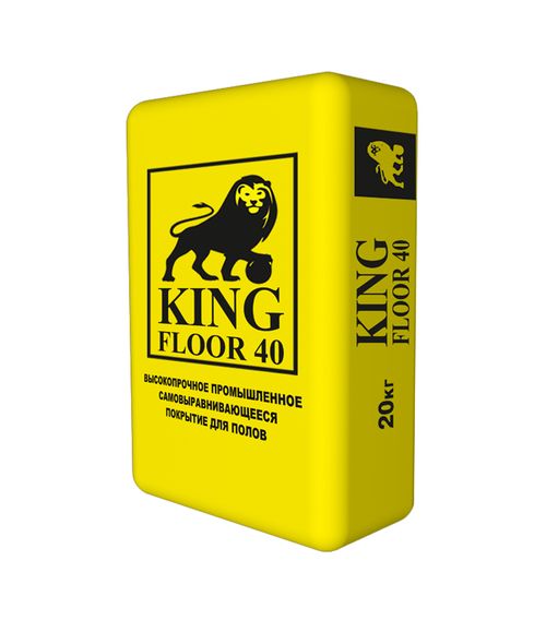 Полимерцементный наливной пол KING FLOOR 40