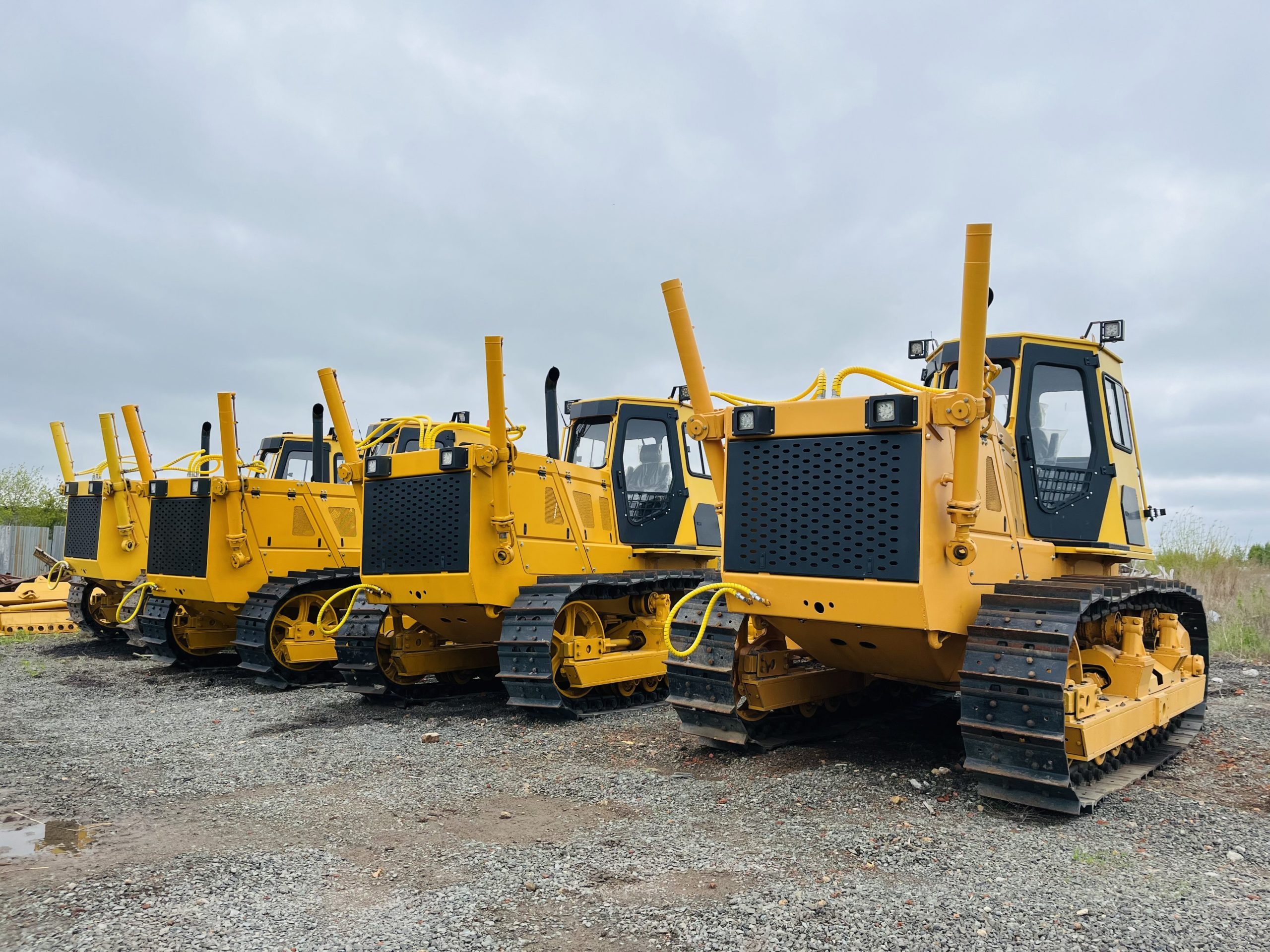 Бульдозер Б10МC Серийный Двигатель ЯМЗ-238 6 катков